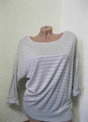 Трикотажная легкая блузка джемпер   wallis  /р.l9 фото