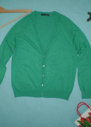 Жіночий кардиган atmosphere uk14 48р. l, зелений, кофта