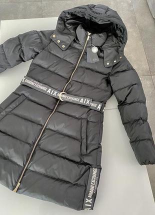 Пуховик armani exchange original пальто old money