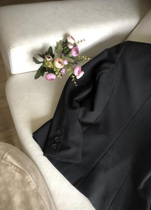 Класичний чорний піджак жакет9 фото