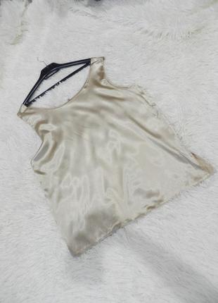 Майка блуза атлас універсальний розмір 50-52 на етикетці різні кольори  майка блуза атлас универсаль2 фото