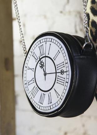 Сумка кругла tablet годинник
