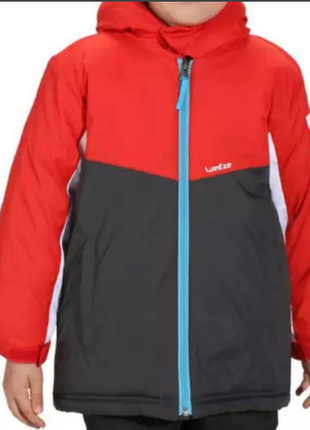 Курточка гірськолижна на флісі бренду франції decathlon  uk 4-5 eur 104-1054 фото