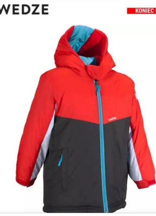 Курточка гірськолижна на флісі бренду франції decathlon  uk 4-5 eur 104-10510 фото