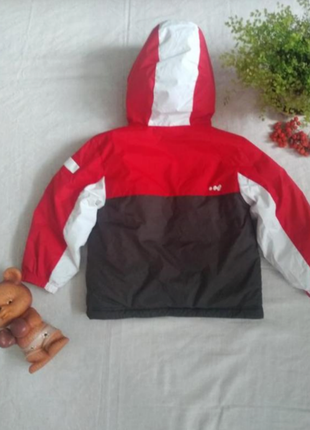 Курточка гірськолижна  на флісі бренду франції decathlon  uk 4-5 eur 104-1052 фото