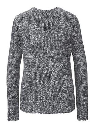 В'язаний светр із змішаної пряжі (6% вовна, 3% мохерова вовна) tchibo
