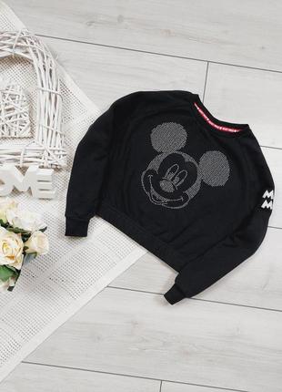 Свитшот кроп топ primark mickey mouse для девочки