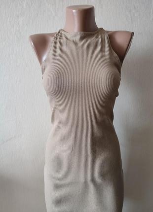Плаття в рубчик h&m 3