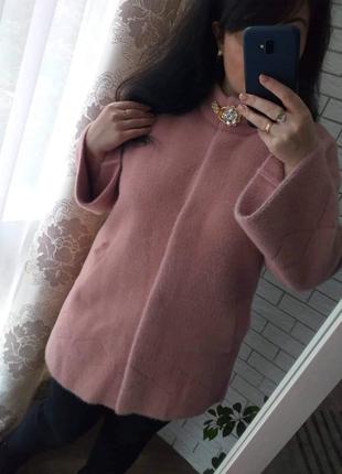 Пальто курточка шубка альпака 52-58 турция 🇹🇷