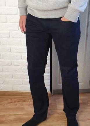 Чоловічі темно сині джинси armani exchange slim fit coupe ajustee / армані завужені розмір s m 31 оригінал2 фото