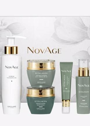 Комплексный уход против морщин novage ecollagen wrinkle power