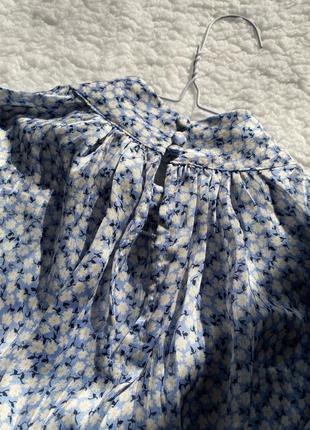 H&m блуза вільного крою блузка сорочка розлітайка5 фото