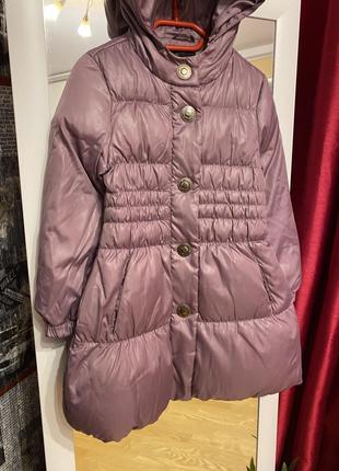 Стильне зимове пальто benetton, 104-110см4 фото