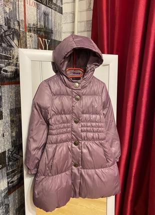 Стильне зимове пальто benetton, 104-110см2 фото