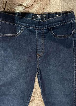 Стильные джинсы стрейч от mango на 11-12 лет, 152 см3 фото