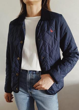Шикарная стёганная куртка осень jack wills