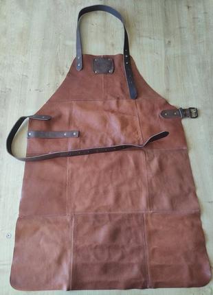 Шикарный фирменный кожаный фартук для барбекю  bbq, нидерланды.