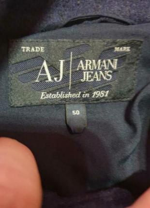 Стильне шерстяне пальто armani jeans9 фото