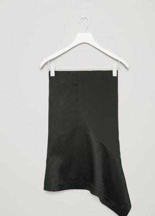 Фирменная стильная юбка асимметрического кроя супер базовый цвет супер качество!!!2 фото