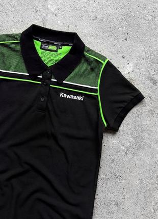 Kawasaki women’s polo shirt поло4 фото