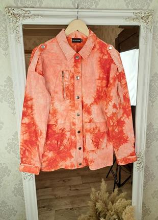 Дуже гарний яскравий піджак куртка plt❤️