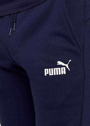 Классные спортивные штаны puma оригинал, puma slim fit штаны на флисе, спортивки2 фото