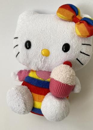Мягкая игрушка hello kitty с пирожным5 фото