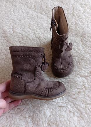 Напів сапоги clarks шкіряні