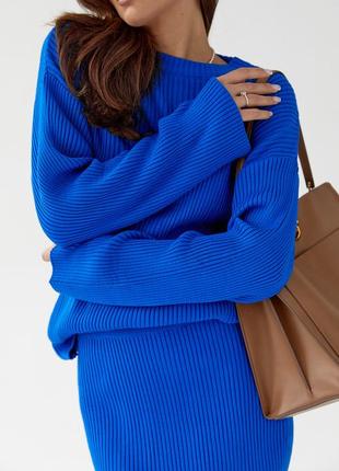 Тёплый костюм у рубчик