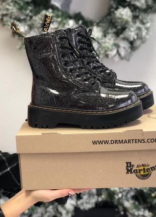 Черевики жіночі dr. martens jadon galaxy/ботинки женские доктор мартинс жадон галакси8 фото