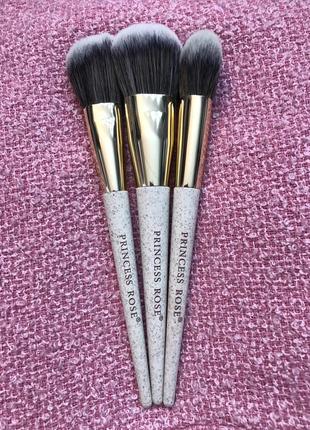 Качественные синтетические кисти для макияжа,набор,комплект кистей для визажиста