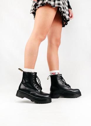 Зимові жіночі черевики dr. martens jadon/зимние женские ботинки доктор мартинс жадон3 фото