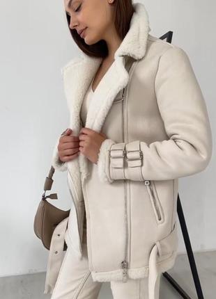 Тільки 🔥3 дні 🔥 чорна п'ятниця дубльонка еко-замша якісна до -25°с, молоко