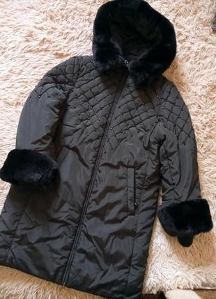 Жіноча куртка/пальто на холодну осінь/зиму