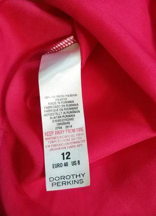 Яскрава блузка dorothy perkins з вирізами на рукавах4 фото