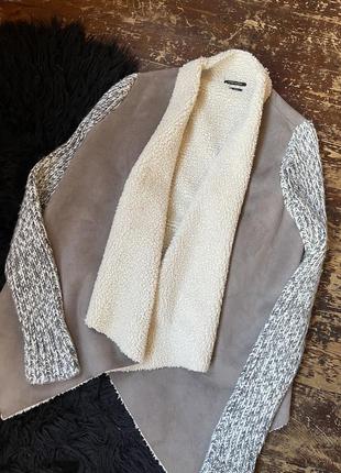 Кардиган на овчине river island