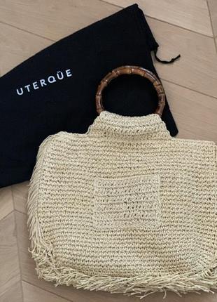 Плетеная сумка uterque