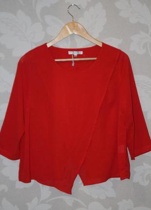 Шикарна червона блуза oxygen