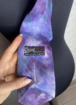 Шовковий галстук краватка orient2 фото