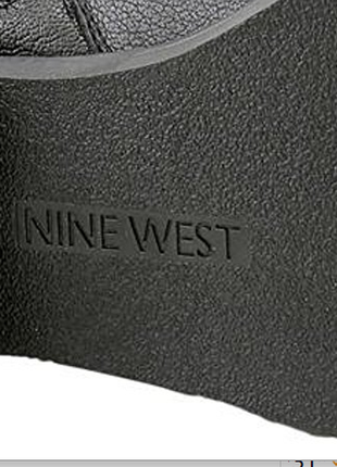 Кожаные сапоги nine west5 фото