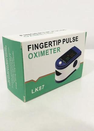 Пульсоксиметр fingertip pulse oximeter lk872 фото