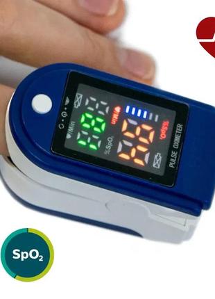 Пульсоксиметр fingertip pulse oximeter lk871 фото