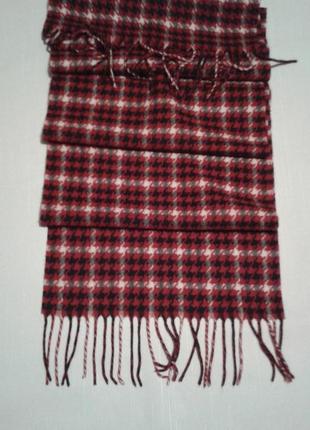 Шарф мужской осенний  гусиные лапки