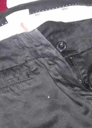 Манго mango брюки черные  mng штаны клпссика3 фото