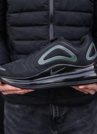 Распродажа! nike air max 720 мужские кроссовки черного цвета.6 фото