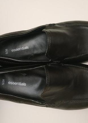 Комфортні м'які туфлі essentials від matalan р. 5/38 25 см