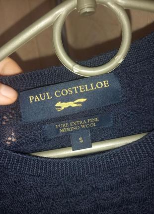 Вовняний светр люксового бренду paul costelloe2 фото
