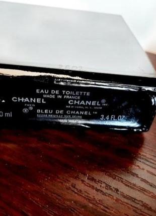 Chanel bleu de chanel 100мл чоловічий парфум чоловіча парфумована вода духи шанель блю де шанель мужской парфюм2 фото