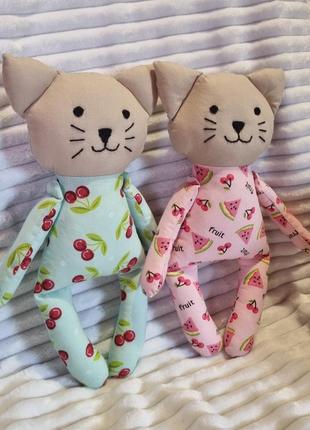 Котик з бавовни.  handmade.