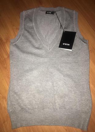 Жилетка безрукавка